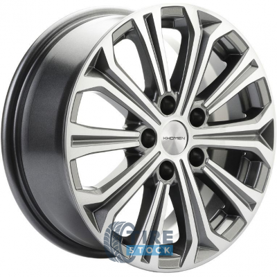 Khomen KNW 1610 6.5x16 PCD 5x114.3 ET 45 DIA 60.1 Gray-FP